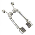 Load image into Gallery viewer, 925 Silver Labradorite Drop Earrings for Women | Dangle Jewelry