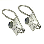 Load image into Gallery viewer, 925 Silver Moonstone Drop Earrings for Women | Dainty Jewelry