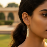 Load image into Gallery viewer, 925 Silver Pearl Drop Earrings for Women | Elegant Jewelry