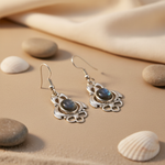 Load image into Gallery viewer, 925 Silver Labradorite Earrings for Women | Dangle Earrings