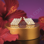 Load image into Gallery viewer, Silver Stud Earrings with Cubic Zirconia for Women