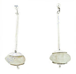 Load image into Gallery viewer, 925 Silver Stone Drop Earrings for Women | Dangle Earrings