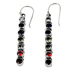 Load image into Gallery viewer, 925 Silver Gemstone Drop Earrings for Women | Colorful Jewelry