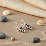 Load image into Gallery viewer, 925 Silver Smoky Quartz Earrings for Women | Dangle Earrings