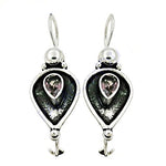 Load image into Gallery viewer, 925 Silver Amethyst Drop Earrings for Women | Dangle Earrings