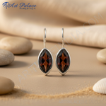 Load image into Gallery viewer, 925 Silver Smoky Quartz Earrings for Women | Gemstone Jewelry