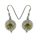 Load image into Gallery viewer, 925 Sterling Silver Citrine Earrings for Women | Dangle Jewelry