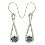 Load image into Gallery viewer, 925 Silver Labradorite Earrings | Women's Teardrop Jewelry