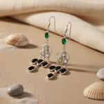 Load image into Gallery viewer, 925 Silver Gemstone Dangle Earrings | For Women | Gift