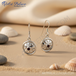 Load image into Gallery viewer, 925 Silver Garnet Earrings for Women | Dangle Earrings