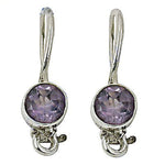 Load image into Gallery viewer, 925 Silver Amethyst Earrings for Women | Gemstone Jewelry