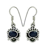 Load image into Gallery viewer, 925 Sterling Silver Sapphire Earrings for Women | Dangle Jewelry
