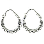 Load image into Gallery viewer, 925 Sterling Silver Hoop Earrings for Women | Daily Wear