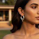 Load image into Gallery viewer, 925 Silver Hoop Earrings for Women | Daily Wear Jewelry
