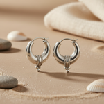 Load image into Gallery viewer, 925 Silver Hoop Earrings for Women | Daily Wear Jewelry