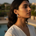 Load image into Gallery viewer, 925 Silver Hoop Earrings for Women | Simple Daily Wear Jewelry