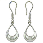 Load image into Gallery viewer, 925 Silver Teardrop Earrings for Women | Dangle Earrings Gift