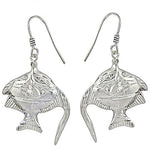 Load image into Gallery viewer, 925 Silver Fish Drop Earrings | Women's Dangle Earrings