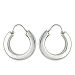 Load image into Gallery viewer, Silver Hoop Earrings for Women | Daily Wear | Gift