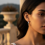 Load image into Gallery viewer, 925 Silver Hoop Earrings for Women | Daily Wear Jewelry