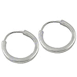 Load image into Gallery viewer, 925 Silver Hoop Earrings for Women | Daily Wear Jewelry
