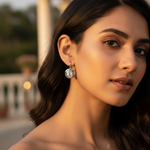 Load image into Gallery viewer, 925 Silver Round Cubic Zirconia Earrings for Women | Gift