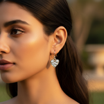 Load image into Gallery viewer, 925 Silver Cubic Zirconia Heart Earrings for Women | Gift