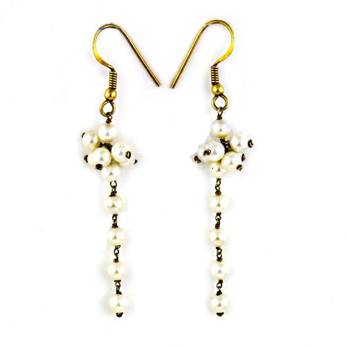 Pearl drop earrings | elegant jewelry for women | gift