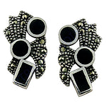 Load image into Gallery viewer, 925 Silver Black Onyx Earrings | Women's Fashion Jewelry