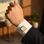 Load image into Gallery viewer, Silver Square Cufflinks | Men's Formal Wear | Gift