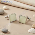 Load image into Gallery viewer, Silver Square Cufflinks | Men's Formal Wear | Gift