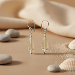 Load image into Gallery viewer, 925 Silver Teardrop Earrings with Gemstone | For Women