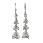 Load image into Gallery viewer, 925 Silver Cubic Zirconia Dangle Earrings for Women | Gift