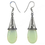 Load image into Gallery viewer, 925 Silver Pear-Shaped Earrings for Women | Gemstone Jewelry