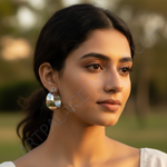 Load image into Gallery viewer, Silver Hoop Earrings | Chunky Tube Hoops for Women