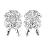 Load image into Gallery viewer, Silver Stud Earrings for Women | Daily Wear Jewelry