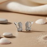 Load image into Gallery viewer, Silver Stud Earrings for Women | Dainty Daily Jewelry