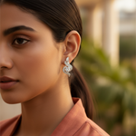 Load image into Gallery viewer, 925 Silver Cubic Zirconia Leverback Earrings for Women | Gift