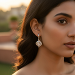 Load image into Gallery viewer, 925 Silver Heart Drop Earrings for Women | Dainty Gift