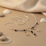 Load image into Gallery viewer, 925 Silver Gemstone Necklace for Women | Colorful Stone Jewelry
