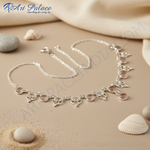 Load image into Gallery viewer, 925 Silver Rose Quartz Necklace for Women | Gemstone Jewelry