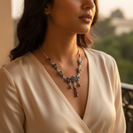 Load image into Gallery viewer, Garnet Stone Necklace | 925 Sterling Silver Pendant | Women's Gift