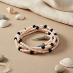 Load image into Gallery viewer, Pearl & Black Onyx Beaded Necklace | Statement Jewelry for Women