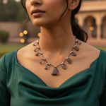 Load image into Gallery viewer, Smoky Quartz Necklace | Triangle Pendant | Women's Jewelry Gift