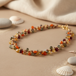 Load image into Gallery viewer, Gemstone Beaded Necklace | Colorful Semi-Precious Stone Jewelry