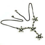 Load image into Gallery viewer, 925 Silver Floral Necklace | Crystal Stone | For Women | Gift