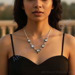 Load image into Gallery viewer, 925 Silver Cubic Zirconia Necklace for Women | Fashion Jewelry