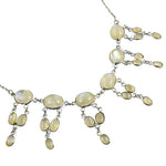 Load image into Gallery viewer, Moonstone Silver Necklace | Dangle Stone for Women | Gift