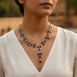 Load image into Gallery viewer, 925 Silver Gemstone Necklace for Women | Statement Jewelry