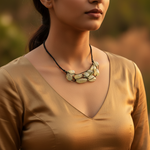 Load image into Gallery viewer, Jade Stone Beaded Necklace | Handmade Jewelry for Women